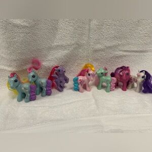 2008 McDonald's My Little Pony G3 Happy Meal Toy Lot (7 Ponies)